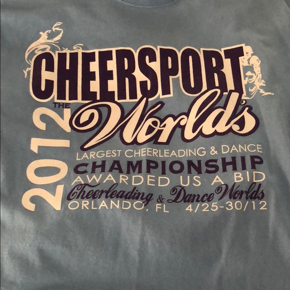 NFINITY Tops - Cheersport Worlds Bid Winner Tee